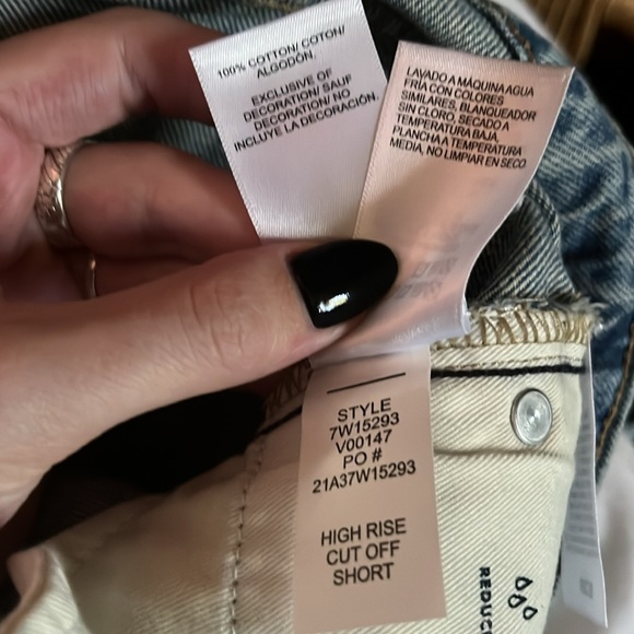 NWT Lucky Patch High Rise Cut Off Short - Picture 10 of 10